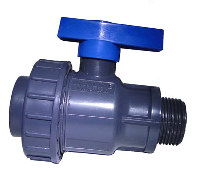 Single Union PVC Ball Valve